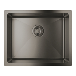 Grohe K700U Tek Gözlü Eviye, Fırçalı Sert Grafit (55x45 cm)Paslanmaz Çelik - 31574AL1 - 2