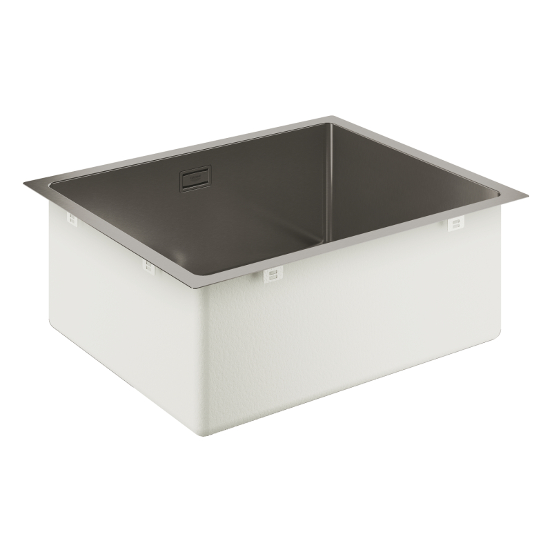 Grohe K700U Tek Gözlü Eviye, Fırçalı Sert Grafit (55x45 cm)Paslanmaz Çelik - 31574AL1 - 2