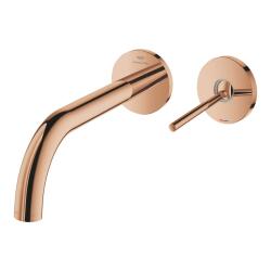 Grohe Lavabo Bataryası İki Delikli Duvardan Atrio Warm Sunset - 29406DA0 - 2