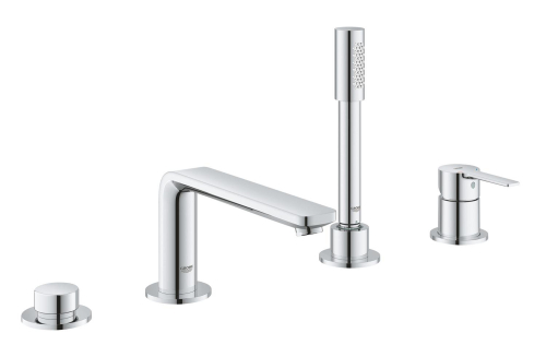 Grohe Lineare Dört Delikli Küvet Bataryası - 19577001 - GROHE