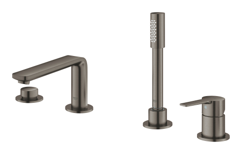 Grohe Lineare Dört Delikli Küvet Bataryası - 19577Al1 - 4