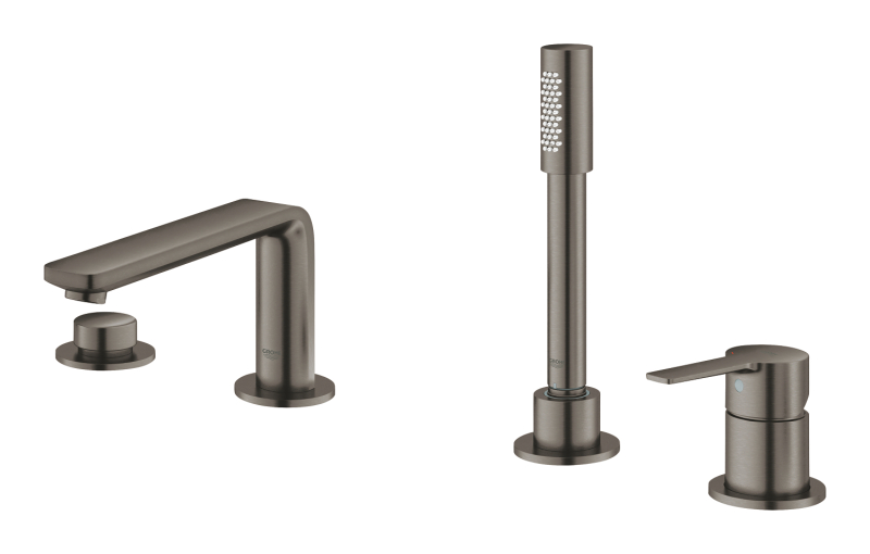 Grohe Lineare Dört Delikli Küvet Bataryası - 19577Al1 - 4