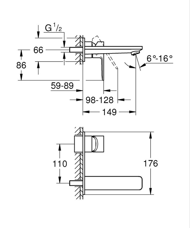 Grohe Lineare İki Delikli Lavabo Bataryası
M-Boyut - 19409001 - 3