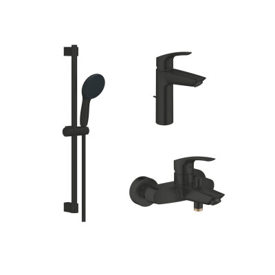 Grohe Mat Siyah Ankastre Set - 2 - 1