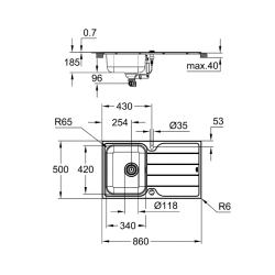 Grohe Minta Eviye Ve Batarya Seti - 31573Sd1 - 2