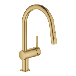 Grohe Minta Tek kumandalı eviye bataryası Altın - 32321GN2 - 1