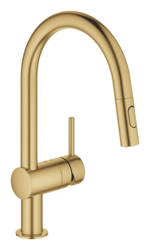 Grohe Minta Tek kumandalı eviye bataryası Altın - 32321GN2 - 1