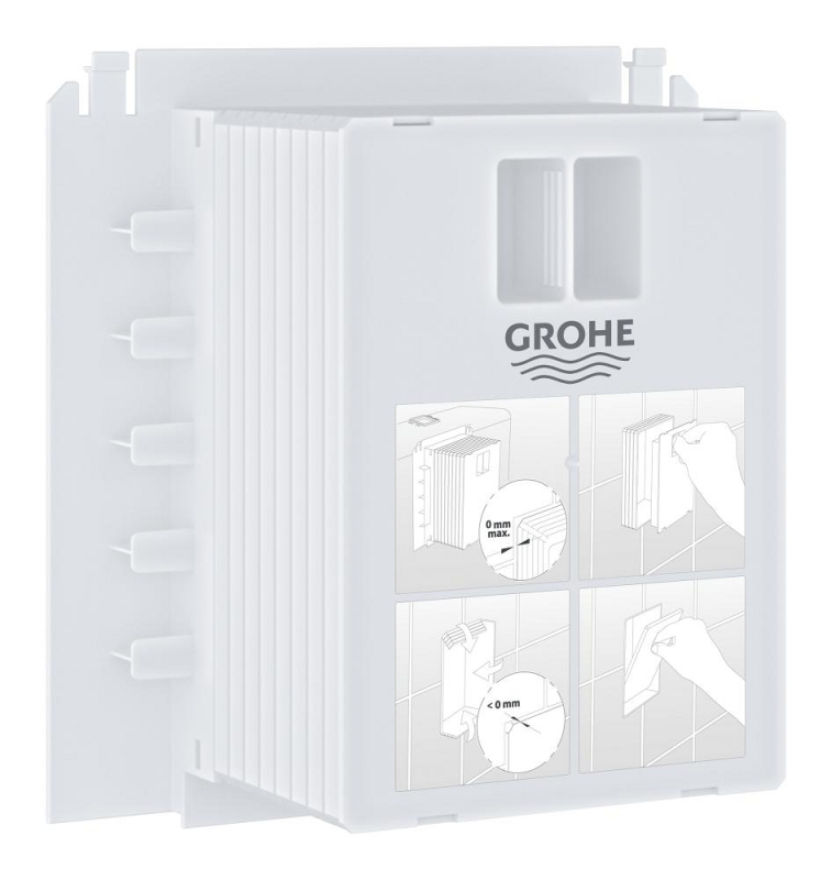 Grohe Panel Revizyonu İçin Kapak Şablonu - 40911000 - 1