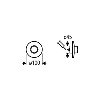 Grohe Pnömatik Kumanda - 37761000 - 2