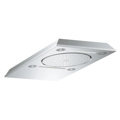 Grohe Rainshower Aqua 15 F-Series Multi Spray Tepe Duşu, 68x38 cm - 26887000 - 1