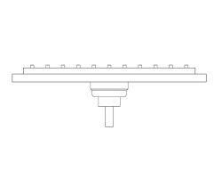 Grohe Rainshower Aqua 230 Tepe duşu 1 akışlı - 26877000 - 2