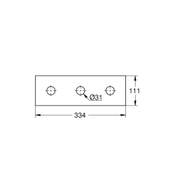 Grohe Rainshower Aqua #3 Holes - 26786000 - 2