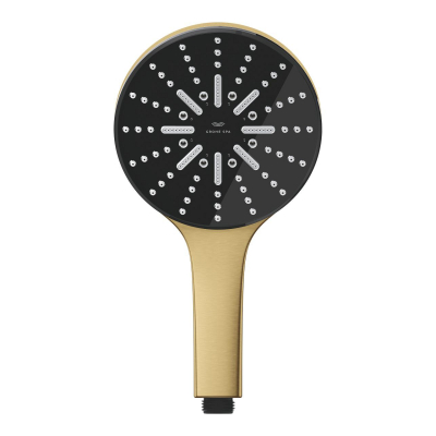 Grohe RainShower Aqua El Duşu, 3 Akışlı, Fırçalı Altın - 101676GN00 - 2