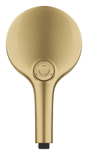 Grohe RainShower Aqua El Duşu, 3 Akışlı, Fırçalı Altın - 101676GN00 - 5