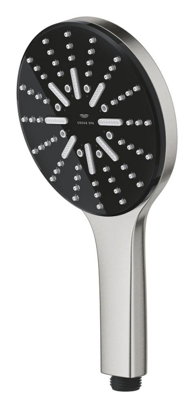 Grohe RainShower Aqua El Duşu, 3 Akışlı, Paslanmaz Çelik - 101676DC00 - 4