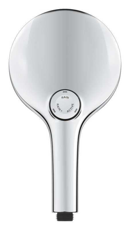Grohe Rainshower Aqua el duşu 3 jet tipi Siyah Krom - 101676KI00 - 5