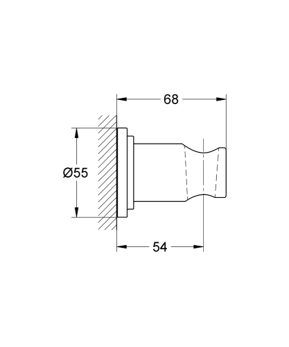 Grohe Rainshower Aqua El duşu askısı - 26894000 - 5