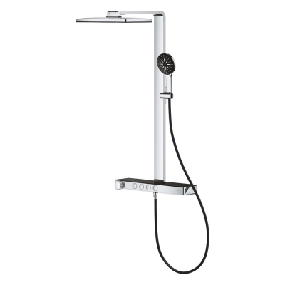 Grohe Rainshower Aqua Pure Duvara monte termostatlı duş sistemi - 100962KI00 - 3