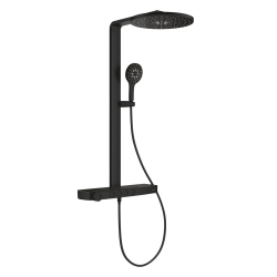 Grohe Rainshower Aqua Pure SmartControl Duş Sistemi, Duvara Monte, Termostatik Bataryalı Duş Kolonu, Hayalet Siyah - 101680KF00 - 2