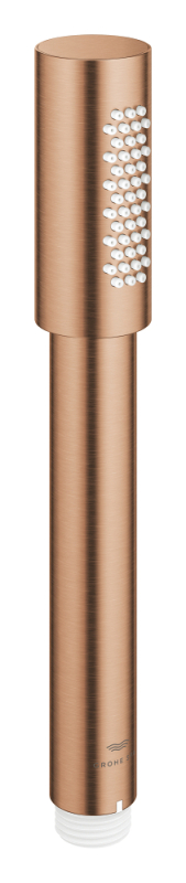 Grohe Rainshower Aqua Stick El Duşu, 1 Akışlı, Fırçalı Bakır - 26866DL0 - 1