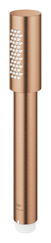 Grohe Rainshower Aqua Stick El Duşu, 1 Akışlı, Fırçalı Bakır - 26866DL0 - 3