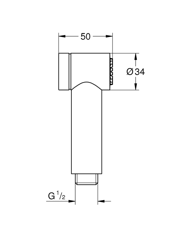 Grohe Rainshower Aqua Taharet Spreyi - 26839000 - 3