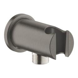 Grohe Rainshower Askılı Duş Çıkış Dirseği Brushed Hard Graphite - 26658AL0 - 1