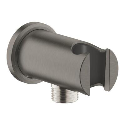 Grohe Rainshower Askılı Duş Çıkış Dirseği Brushed Hard Graphite - 26658AL0 - 1