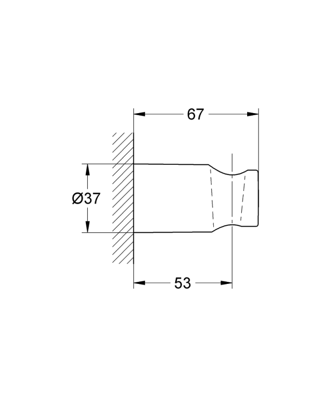 Grohe Rainshower El Duşu Askısı - 27056000 - 3