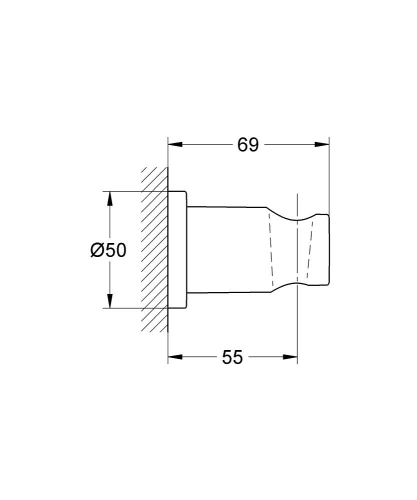 Grohe Rainshower El Duşu Askısı - 27074000 - 4