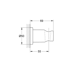 Grohe Rainshower El Duşu Askısı - 27074LS0 - 2