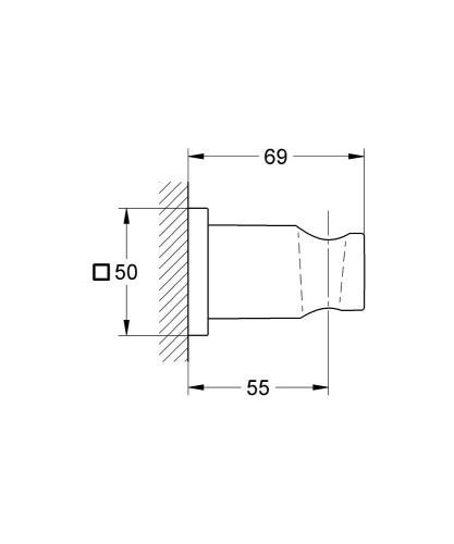 Grohe Rainshower El Duşu Askısı - 27075000 - 5