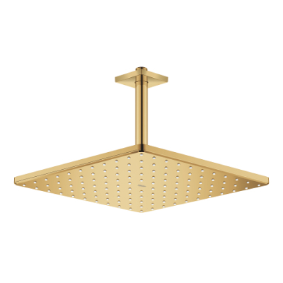 Grohe Rainshower Mono 310 Cube Tepe Duşu Seti, 31 cm, Altın - 26566GL0 - 2