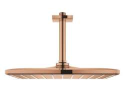 Grohe Rainshower Mono 310 Cube Tepe Duşu Seti, 31 cm, Bakır - 26566DA0 - GROHE