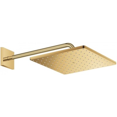 Grohe Rainshower Mono 310 Cube Tepe Duşu Seti, 31 cm, Tek Akışlı, Altın - 26564GL0 - 1