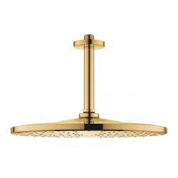 Grohe Rainshower Mono 310 Tepe Duşu Seti, 31 cm, Altın - 26560GL0 - 1