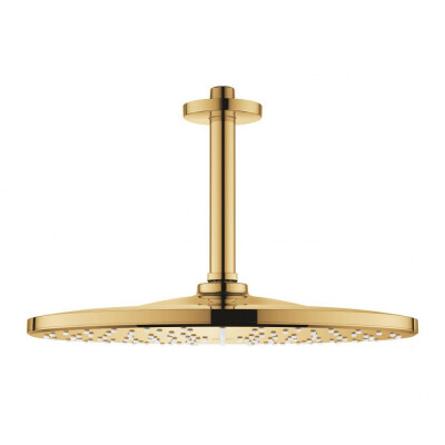 Grohe Rainshower Mono 310 Tepe Duşu Seti, 31 cm, Altın - 26560GL0 - 1