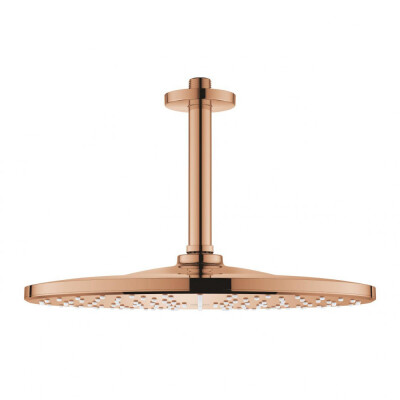 Grohe Rainshower Mono 310 Tepe Duşu Seti, 31 cm, Bakır - 26560DA0 - 1