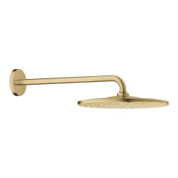 Grohe Rainshower Mono 310 Tepe Duşu Seti, 31 cm, Fırçalı Altın - 26558GN0 - 1