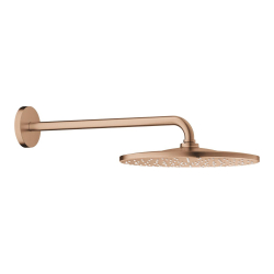 Grohe Rainshower Mono 310 Tepe Duşu Seti, 31 cm, Fırçalı Bakır - 26558DL0 - 1