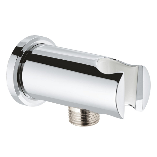 Grohe Rainshower Shower Outlet Elbow 1/2" With Holder - 26658000 - 2