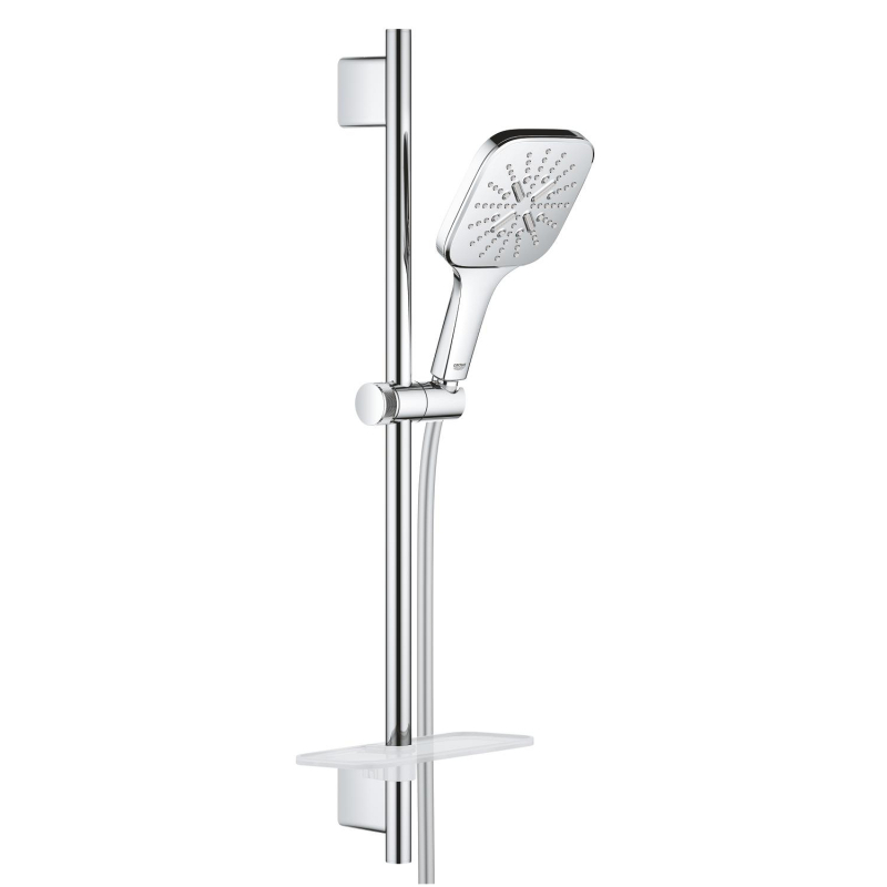 Grohe Rainshower Smartactive 130 Cube Sürgülü Duş Seti 3 Akışlı - 26584000 - 2