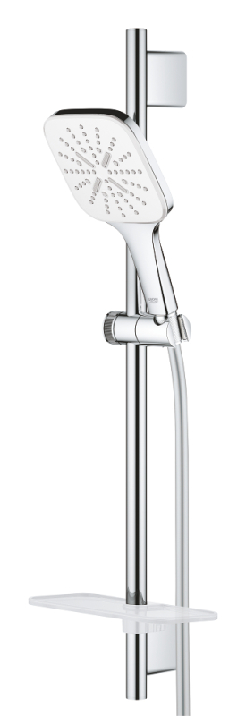 Grohe Rainshower Smartactive 130 Cube Sürgülü Duş Seti 3 Akışlı - 26584Ls0 - 3