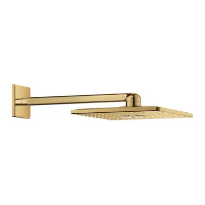 Grohe Rainshower SmartActive 310 Cube Tepe Duşu Seti, 31 cm, 2 Akışlı, Altın - 26479GL0 - 1