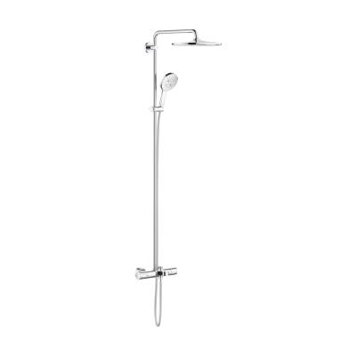 Grohe Rainshower Smartactive 310 Duvara Monte Termostatik Banyo Bataryalı Duş Sistemi - 26657000 - 2