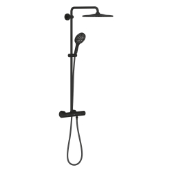 Grohe Rainshower Smartactive 310 Duvara Monte Termostatik Bataryalı Duş Sistemi (22119Kf0) - GROHE