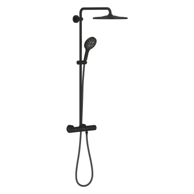 Grohe Rainshower Smartactive 310 Duvara Monte Termostatik Bataryalı Duş Sistemi (22119Kf0) - 1