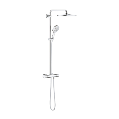 Grohe Rainshower Smartactive 310 Duvara Monte Termostatik Bataryalı Duş Sistemi - 26648000 - 2