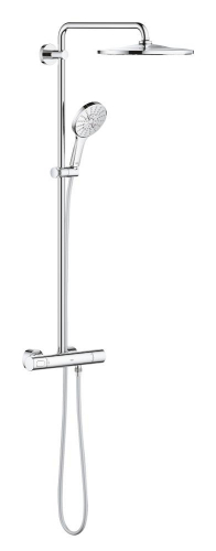 Grohe Rainshower Smartactive 310 Duvara Monte Termostatik Bataryalı Duş Sistemi - 26648000 - GROHE