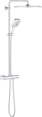 Grohe Rainshower SmartActive 310 Duvara monte termostatik bataryalı duş sistemi - 26649000 - 1